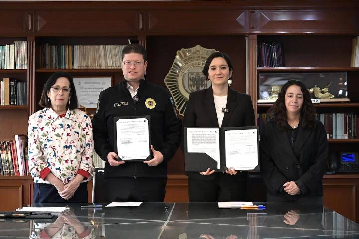 Firman SSC y SSPC convenio Sistema Kárdex 2.0 para mejorar la administración policial