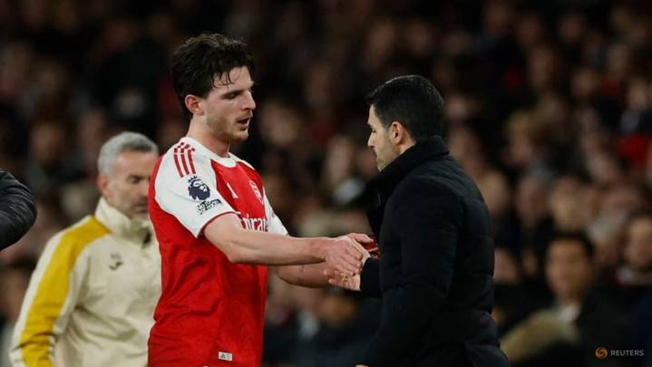 Arteta hits out at schedule after Rice, Mosquera forced off deepening Arsenal's injury woes