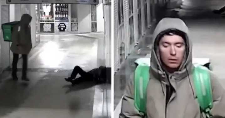 “Terrible Psychopath”: CCTV Footage Catches Delivery Man Randomly Kicking Woman In The Head ‘For Fun’