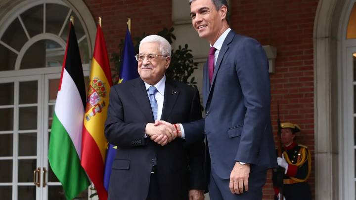 El rey Felipe VI y Sánchez recibirán el miércoles al presidente palestino Mahmoud Abbas