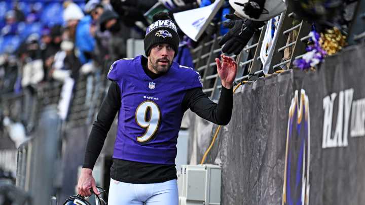 Justin Tucker tried out with the Colts on Tuesday after suspension