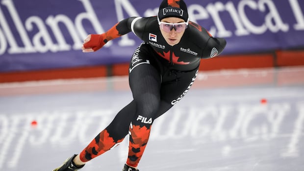 Canada's Ivanie Blondin skates to bronze for 1st World Cup medal in 1,500m since 2020
