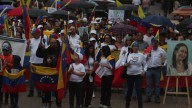 Venezolanos en Chile marcharon "por la paz y la libertad" en apoyo de Machado