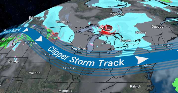Rounds of snow expected through next week
