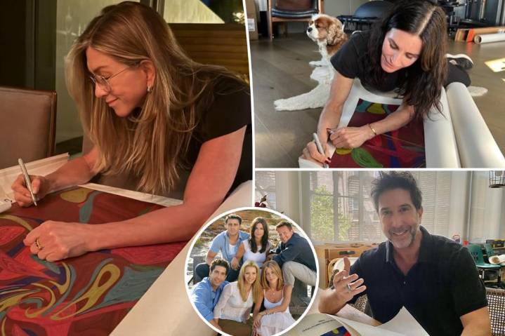 'Friends' cast teams up for special tribute to co-star Matthew Perry two years after his death