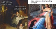 27 Memes From The Page That Combines Classical Art With Modern