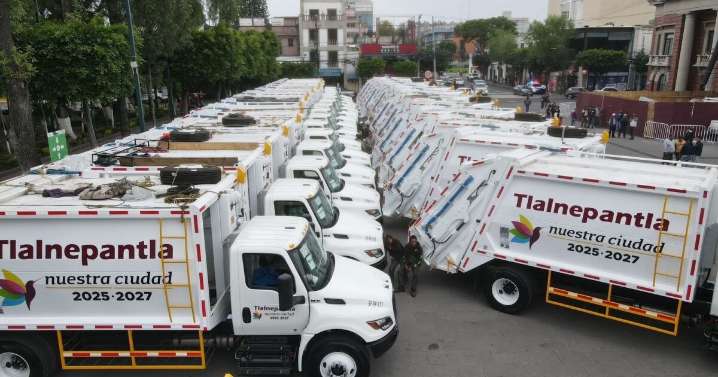 Con 70 nuevas unidades se regularizó la recolección de basura en Tlalnepantla