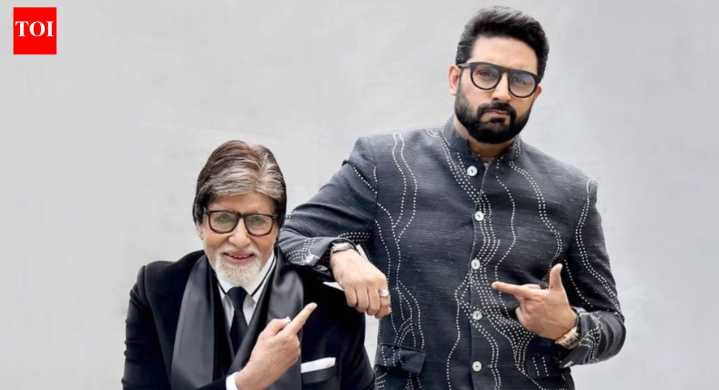 Amitabh Bachchan says Abhishek Bachchan brings ‘pride and respect’; asks ‘what have I done to be deserving?’