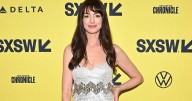 Anne Hathaway's Silver Strapless Dress Deserves a Double Take