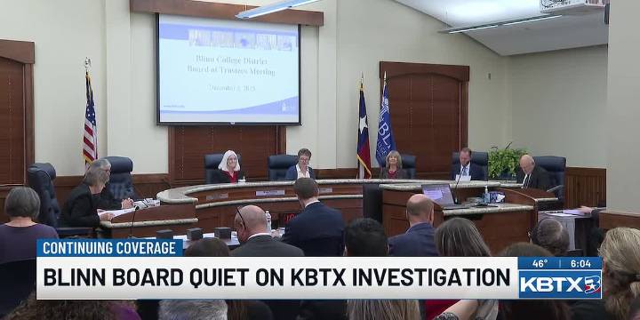 Blinn College trustees meet for first time since senior leader’s resignation