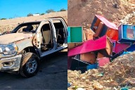 Destruyen vehículos con blindaje artesanal y 59 máquinas tragamonedas en operativos de BCS