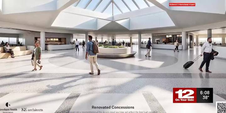 Richmond International Airport plans major security checkpoint consolidation