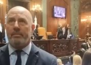 Jura porteña. Waldo Wolff le dio la espalda a una diputada que defendió a Palestina