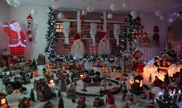 FOTOS: Lo que puedes encontrar en "La Casa de la Navidad" en Caguas