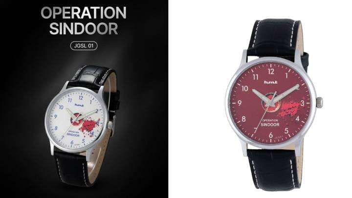 HMT Launches 'Operation Sindoor' Design Watch Worth ₹2400: 'Who Designs Blood Stains On Dial', Question Netizens