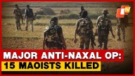 Odisha-C’garh Border:  15  Maoists Gunned Down; Three Security Personnel Martyred