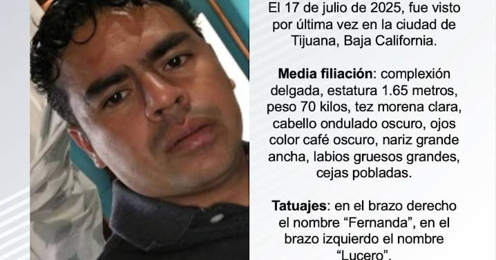 Se busca a Juan Antonio Wong Barrera de 38 años