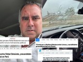 Rafael Belaunde: noticia de intento de asesinato a precandidato da la vuelta al mundo