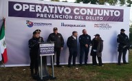 Refuerzan operativo navideño en el poniente: tres alcaldías coordinan 500 elementos para contener delitos