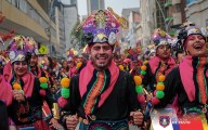 Miles de personas vivieron en Bogotá el lanzamiento del Carnaval de Negros y Blancos
