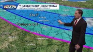 Snow showers likely Thursday night