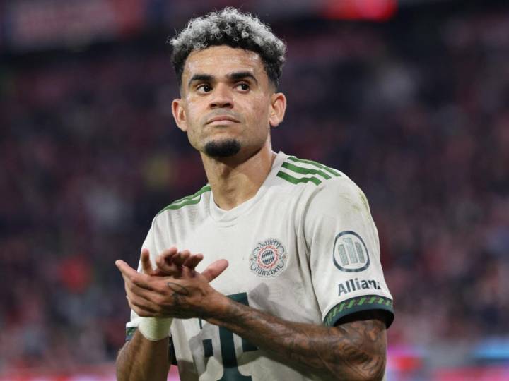 Luis Díaz: el mejor jugador del Bayern en noviembre -