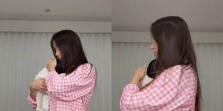 Le llueven críticas a Paola Jara por “no saber cargar a su bebé”: “Es madre primeriza”