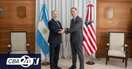 Diego Santilli recibió al embajador de Estados Unidos en la Argentina