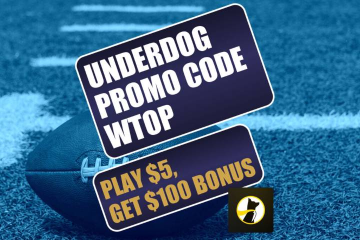 Underdog Promo Code WTOP: Claim $100 Bonus for Any NFL Week 14 Entry Sunday