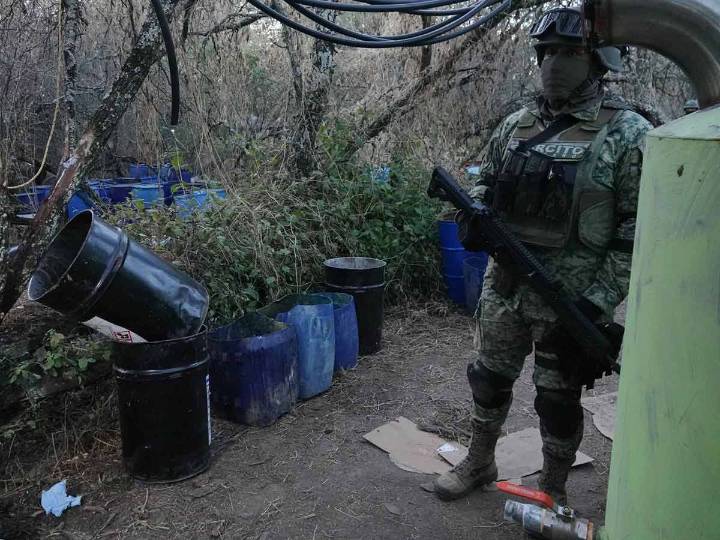 Defensa asegura precursores en Michoacán valuados en 2.5 mmdp