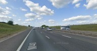 Police storm M40 as lorry driver arrested and 13 people detained 