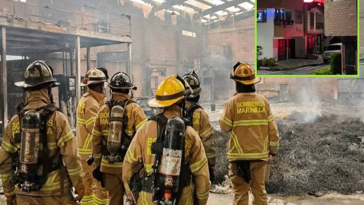 ¡Atención! Dos incendios en menos de un día en Envigado y Marinilla, uno causado por un globo