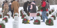Wreaths laid for veterans at South Dakota Veterans Cemetery