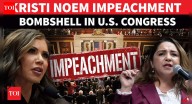 Kristi Noem IMPEACHMENT Announcement; '$172 Mn Jet Scandal, ICE Raids' To Haunt DHS Secy? US News