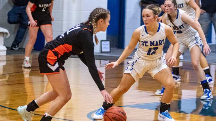 Jeffers scores 21, leads St. Mary girls basketball past Harbor Springs