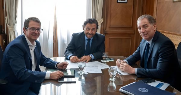 Sáenz se reunió con Santilli y pidió que no se frenen las obras en Salta