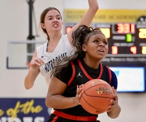 Notre Dame’s new coach gets first win in team’s long-standing girls basketball rivalry with Holy Cross