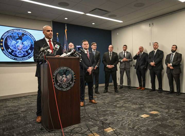 Feds unveil new Homeland Security Task Force to fight crime in New York despite record