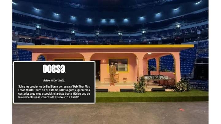 Bad Bunny en CDMX: Ocesa responde tras polémica por cambios en el mapa