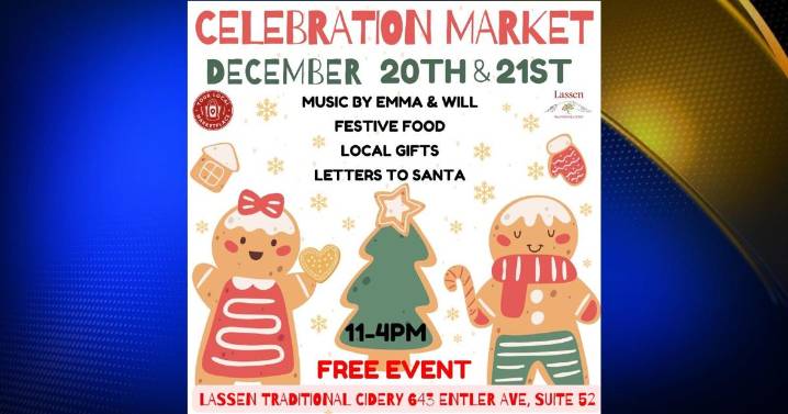 Enjoy Chico's Celebration Market with local vendors
