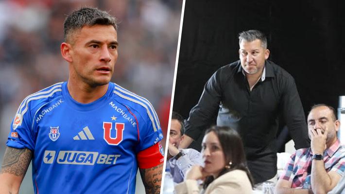El "gesto" del Sifup tras los dardos de Charles Aránguiz El volante de la U habló fuerte.