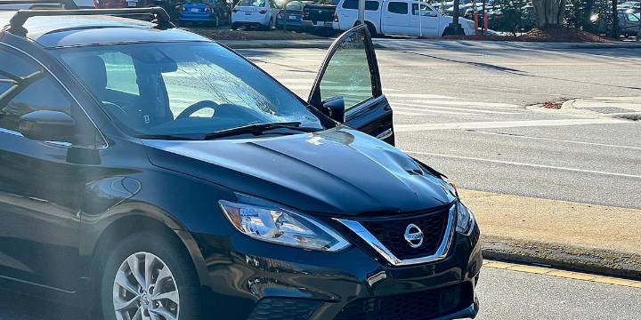 Greenville pedestrian severely injured in College Hill crash this morning