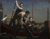 Old Masters meet old laptop in John Tarahteeff’s evocative canvases