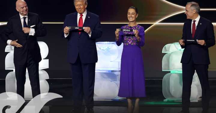 Así celebró Sheinbaum en el Sorteo del Mundial 2026 en Washington