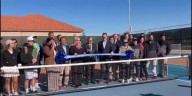 Devine Mercy pickleball courts celebrate grand opening