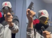 “¿Te di, mano?" Extorsionador dispara accidentalmente a su cómplice mientras grababa amenaza