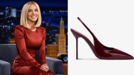 Sydney Sweeney Pops on Paris Texas Slingbacks for 'Jimmy Fallon'