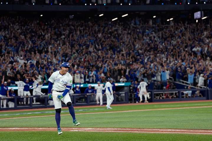 Blue Jays designated hitter Springer named player of the year by Toronto beat writers