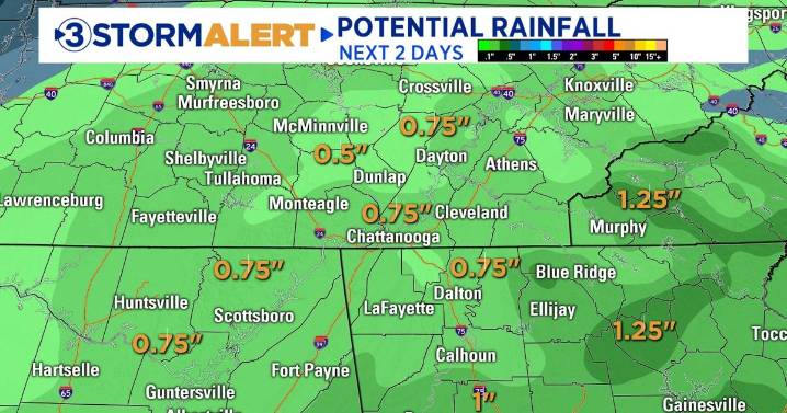 Bone chilling cold this morning and our next soaking rain tonight!