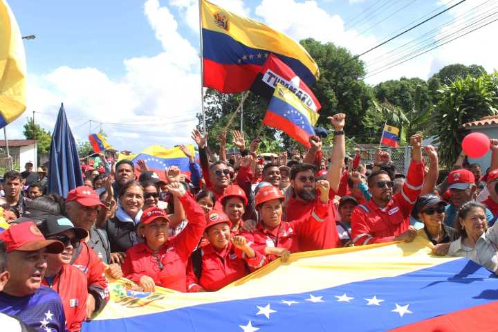 En Maturín rechazan robo de buque petrolero venezolano por los EE. UU.
